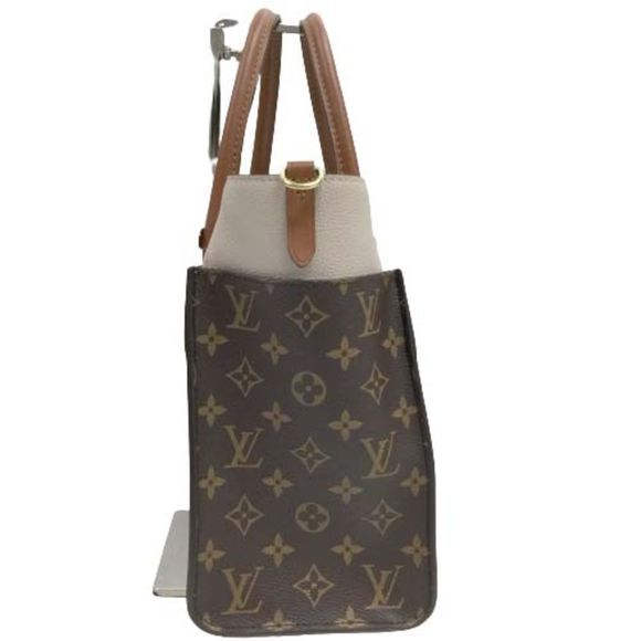 Louis Vuitton On My Side Monogram Canvas Shoulder Bag Orange Beige - Picture 3 of 14